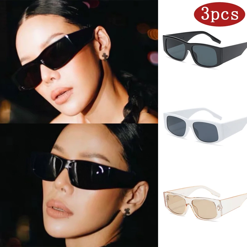 Car Sunglasses 3set Trendy Small Frame Square Sun Glasses Woman Luxury Brand Glasses Female Colorful Simple Design Eyewear UV400
Car Sunglasses 3set Trendy Small Frame Square Sun Glasses Woman Luxury Brand Glasses Female Colorful Simple Design Eyewear UV400