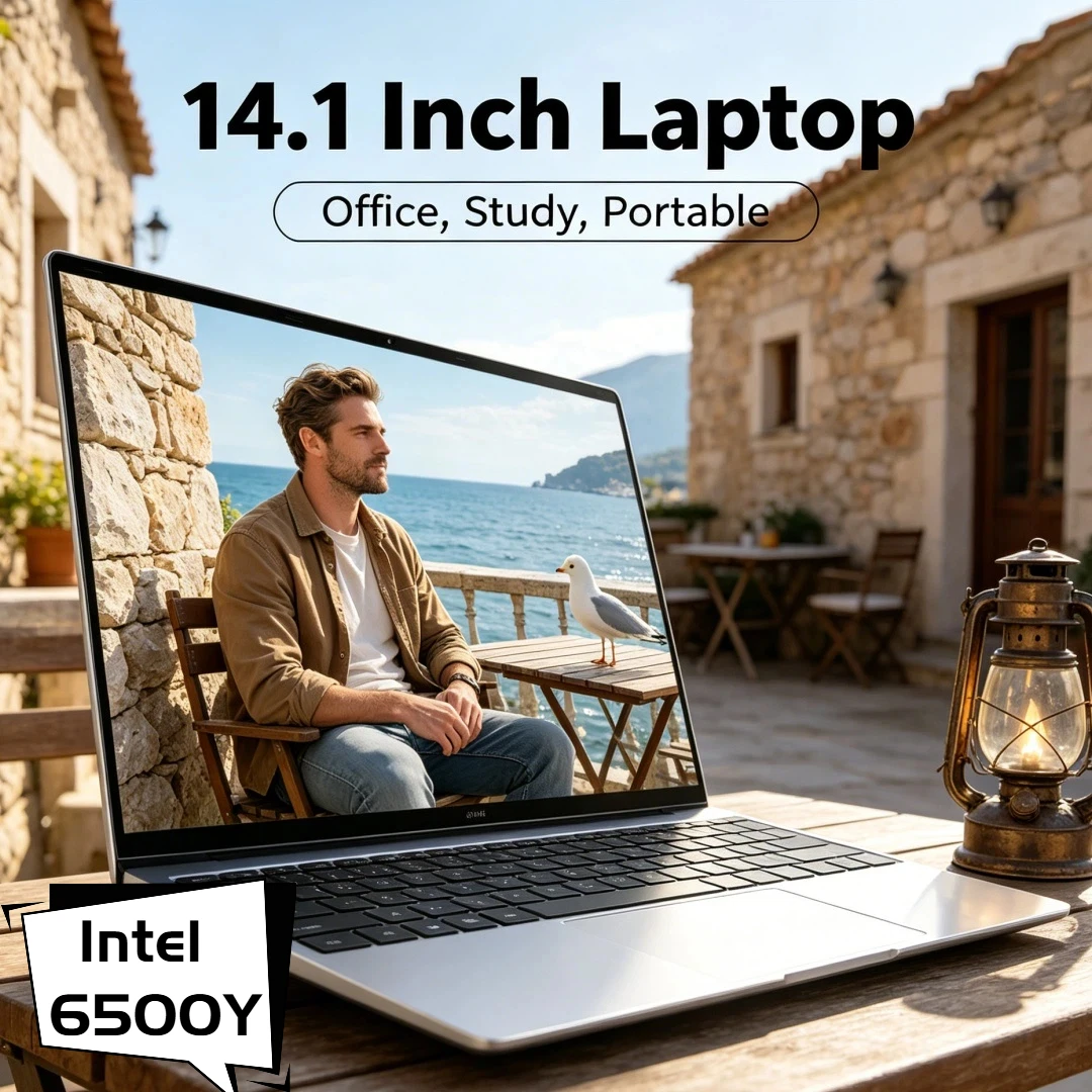 2026 New Business Laptop 14.1 Inch Ultra Thin Intel 6500Y Win11 16GB 32GB RAM 2TB SSD High Performance Notebook
2026 New Business Laptop 14.1 Inch Ultra Thin Intel 6500Y Win11 16GB 32GB RAM 2TB SSD High Performance Notebook