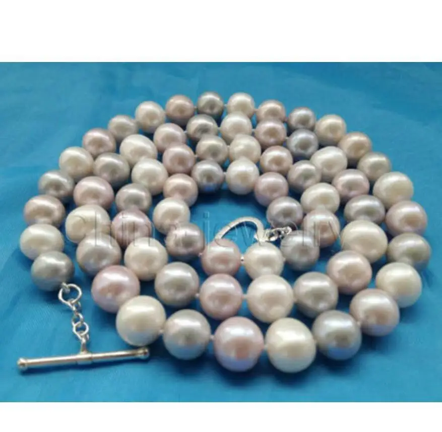 Wholesale priceAAA 30 inch 10mm white gray purple round freshwater pearl necklace - silver clasp
Wholesale priceAAA 30 inch 10mm white gray purple round freshwater pearl necklace - silver clasp