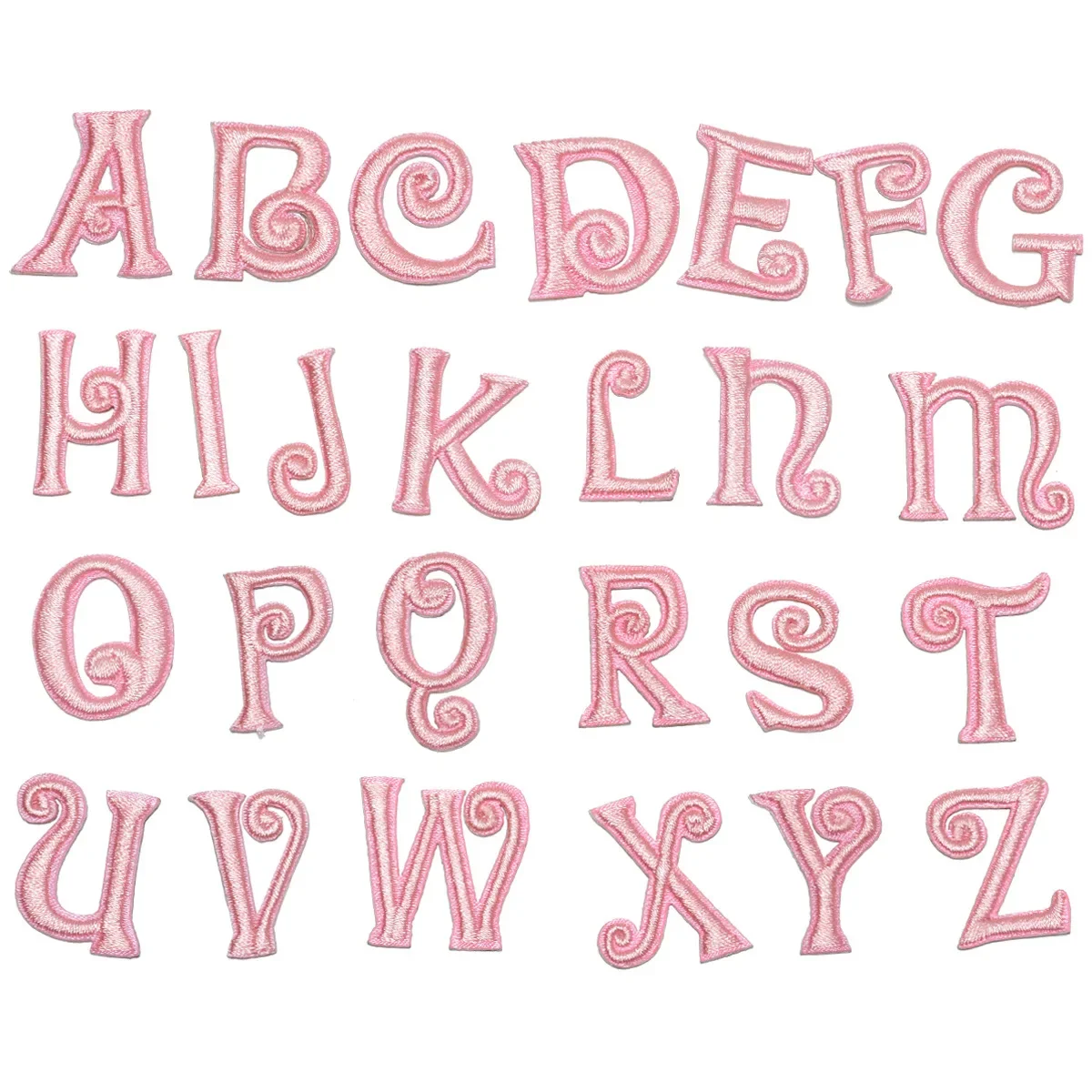26-piece Set of New Design Alphabet Embroidery Ironing Patches DIY Decorative Self-adhesive Patches Can Be Sewn Iron on Patches
26-piece Set of New Design Alphabet Embroidery Ironing Patches DIY Decorative Self-adhesive Patches Can Be Sewn Iron on Patches
