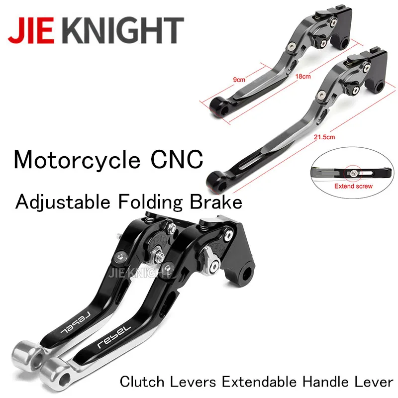 For Honda Rebel 300 500 CMX300 CMX500 2017-2023 Motorcycle CNC Adjustable Folding Brake Clutch Levers Extendable Handle Lever
For Honda Rebel 300 500 CMX300 CMX500 2017-2023 Motorcycle CNC Adjustable Folding Brake Clutch Levers Extendable Handle Lever