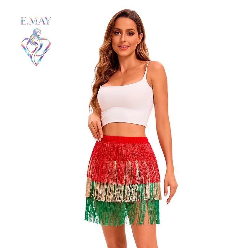 Bohemian Style Tassel Skirt Skirt Halloween Performance Costume Adult Latin Stage Performance Clothing Festival Fashion
Bohemian Style Tassel Skirt Skirt Halloween Performance Costume Adult Latin Stage Performance Clothing Festival Fashion