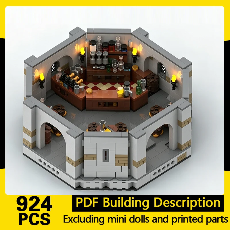 Medieval Castle Model MOC Building Bricks Hexagonal Tavern Scene Modular Technology Gifts Holiday Assemble Children Toys Suit
Medieval Castle Model MOC Building Bricks Hexagonal Tavern Scene Modular Technology Gifts Holiday Assemble Children Toys Suit