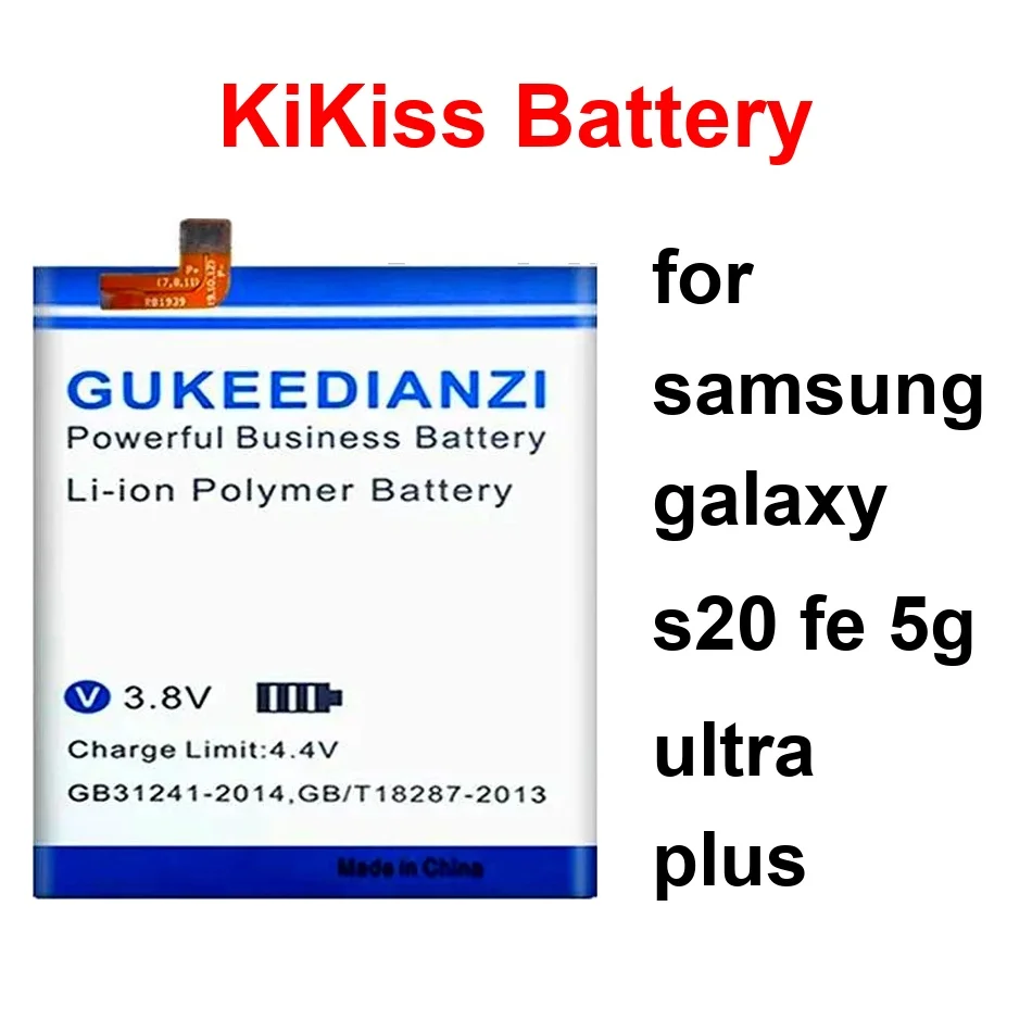 Аккумулятор для мобильного телефона Safe EB-BG980ABY EB-BG985ABY EB-BG981ABA 4700-5600 мАч для Samsung Galaxy S20 FE 5G Ultra Plus
Аккумулятор для мобильного телефона Safe EB-BG980ABY EB-BG985ABY EB-BG981ABA 4700-5600 мАч для Samsung Galaxy S20 FE 5G Ultra Plus