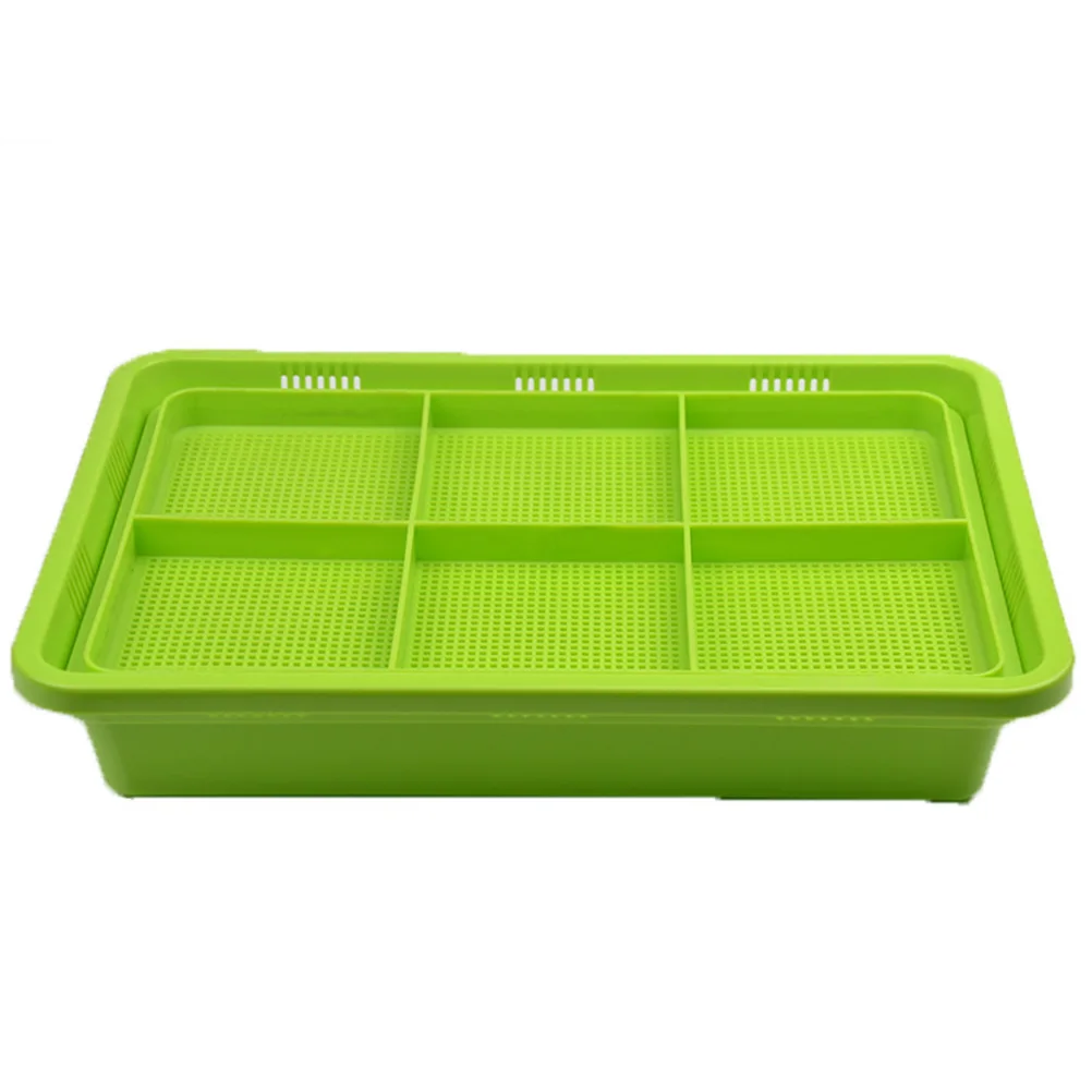 Seedling Tray Sprouter Hydroponic Nursery Trays BPA Free PP Resin Grid Design Ventilated Against Root Rot Multiple Seeds
Seedling Tray Sprouter Hydroponic Nursery Trays BPA Free PP Resin Grid Design Ventilated Against Root Rot Multiple Seeds