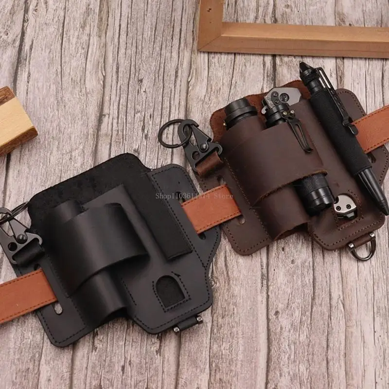 Outdoor Hanging Waist Belt Bag Multitool Leather Sheaths Organizers Belt Waist Bag Multitool Pockets Enduring
Outdoor Hanging Waist Belt Bag Multitool Leather Sheaths Organizers Belt Waist Bag Multitool Pockets Enduring