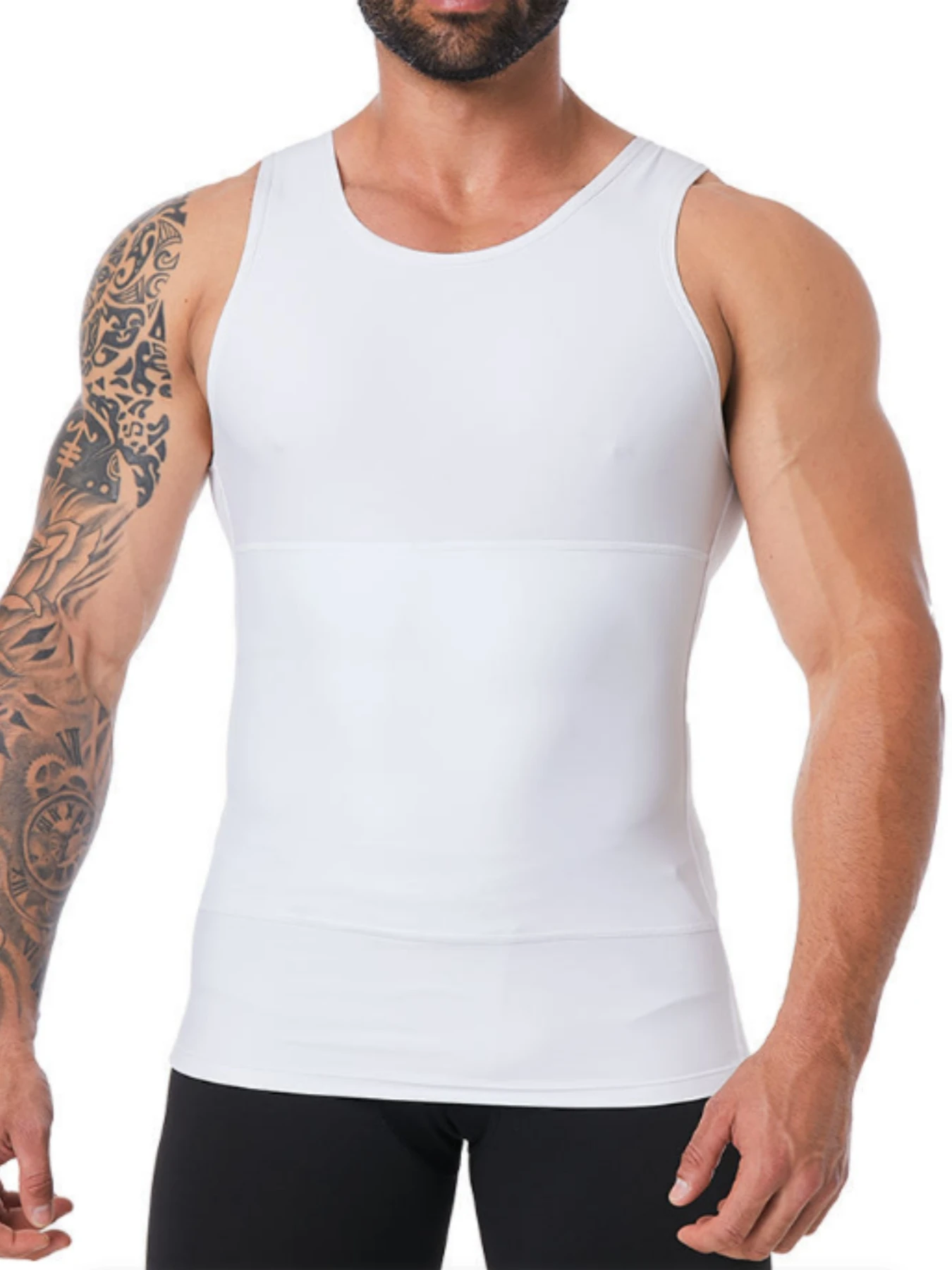 Men's Slimming Compression Tank Top Body Shaper for Fitness And Sports
Men's Slimming Compression Tank Top Body Shaper for Fitness And Sports