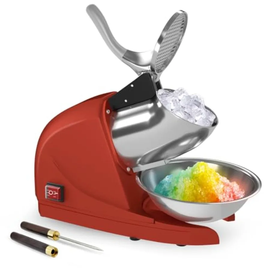 Shaved Ice Machine 380w Snow Cone Machine 3 Stainless Steel Blades Ice Shaver Machine Electric Ice Crusher 280lbs/hr Snow Cone
Shaved Ice Machine 380w Snow Cone Machine 3 Stainless Steel Blades Ice Shaver Machine Electric Ice Crusher 280lbs/hr Snow Cone