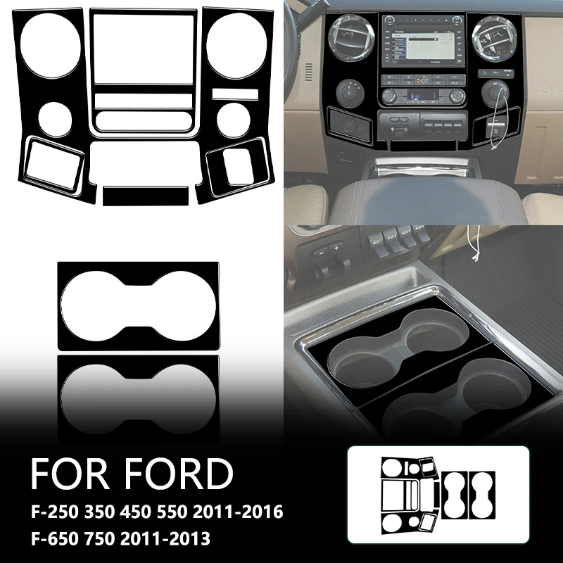 For Ford F-250 350 450 550 2011-2016 F-650 750 2011-2013 Central Control Brand New ABS Gloss Black Sticker
For Ford F-250 350 450 550 2011-2016 F-650 750 2011-2013 Central Control Brand New ABS Gloss Black Sticker