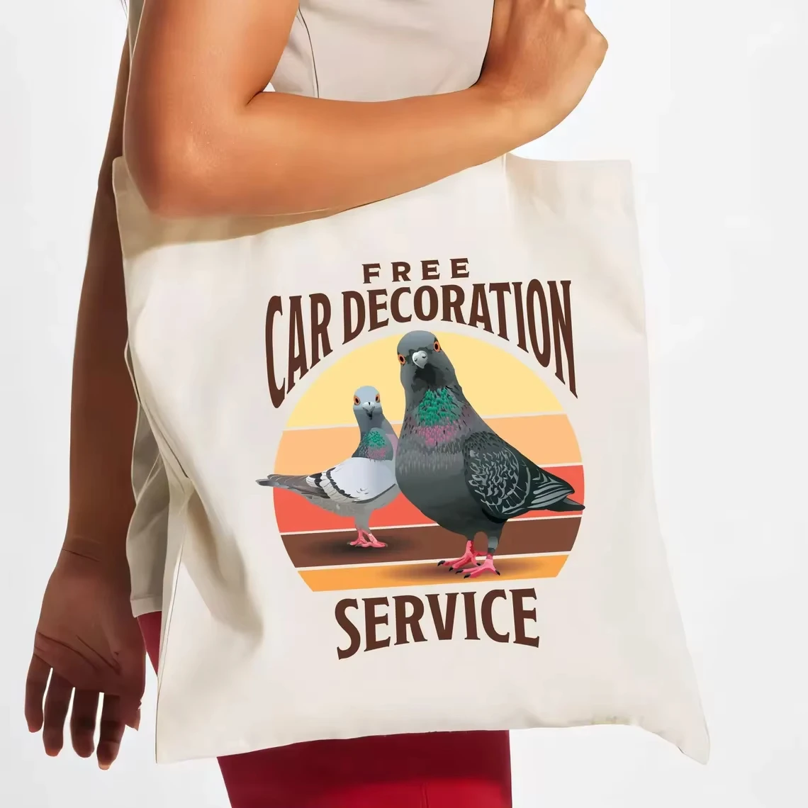Respect The Locals Pigeon Tote Bag Funny Bird Lover Gift Crazy Pigeon Lady Bag Reusable Shopping Tote, Animal Lover Handbag
Respect The Locals Pigeon Tote Bag Funny Bird Lover Gift Crazy Pigeon Lady Bag Reusable Shopping Tote, Animal Lover Handbag