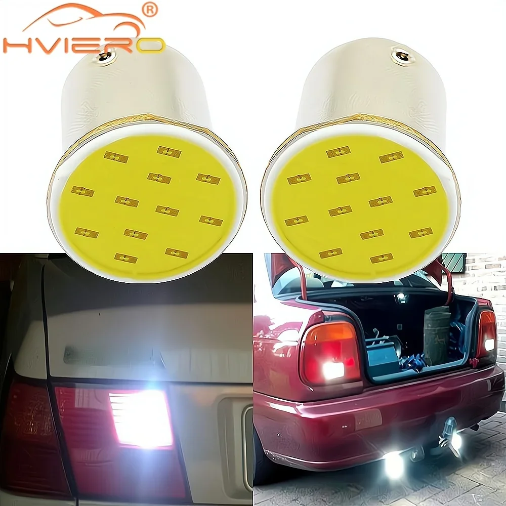 2X Cob P21w White Red 12Led 1156 BA15S 1157 BAY15D Reverse Trunk Rear Turn Signal Bulb Trailer Truck Light Parking Auto Car Lamp
2X Cob P21w White Red 12Led 1156 BA15S 1157 BAY15D Reverse Trunk Rear Turn Signal Bulb Trailer Truck Light Parking Auto Car Lamp