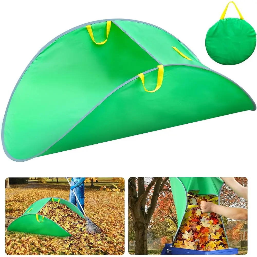 Portable Lawn Leaf Collection Bags - Reusable for Yard and Garden Cleanup
Portable Lawn Leaf Collection Bags - Reusable for Yard and Garden Cleanup