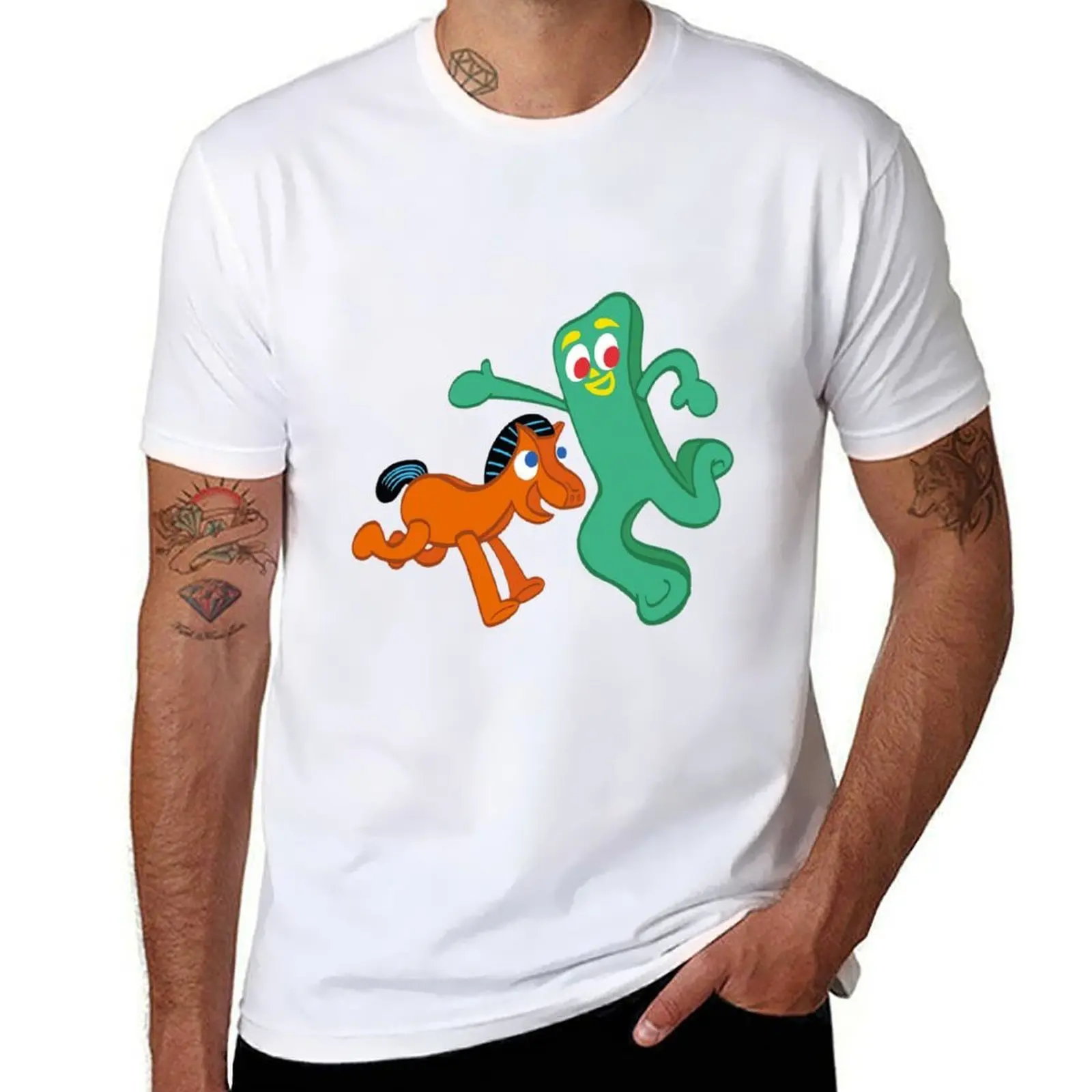 Gumby and pokey T-Shirt t shirt man designer t shirt custom print T-Shirt
Gumby and pokey T-Shirt t shirt man designer t shirt custom print T-Shirt