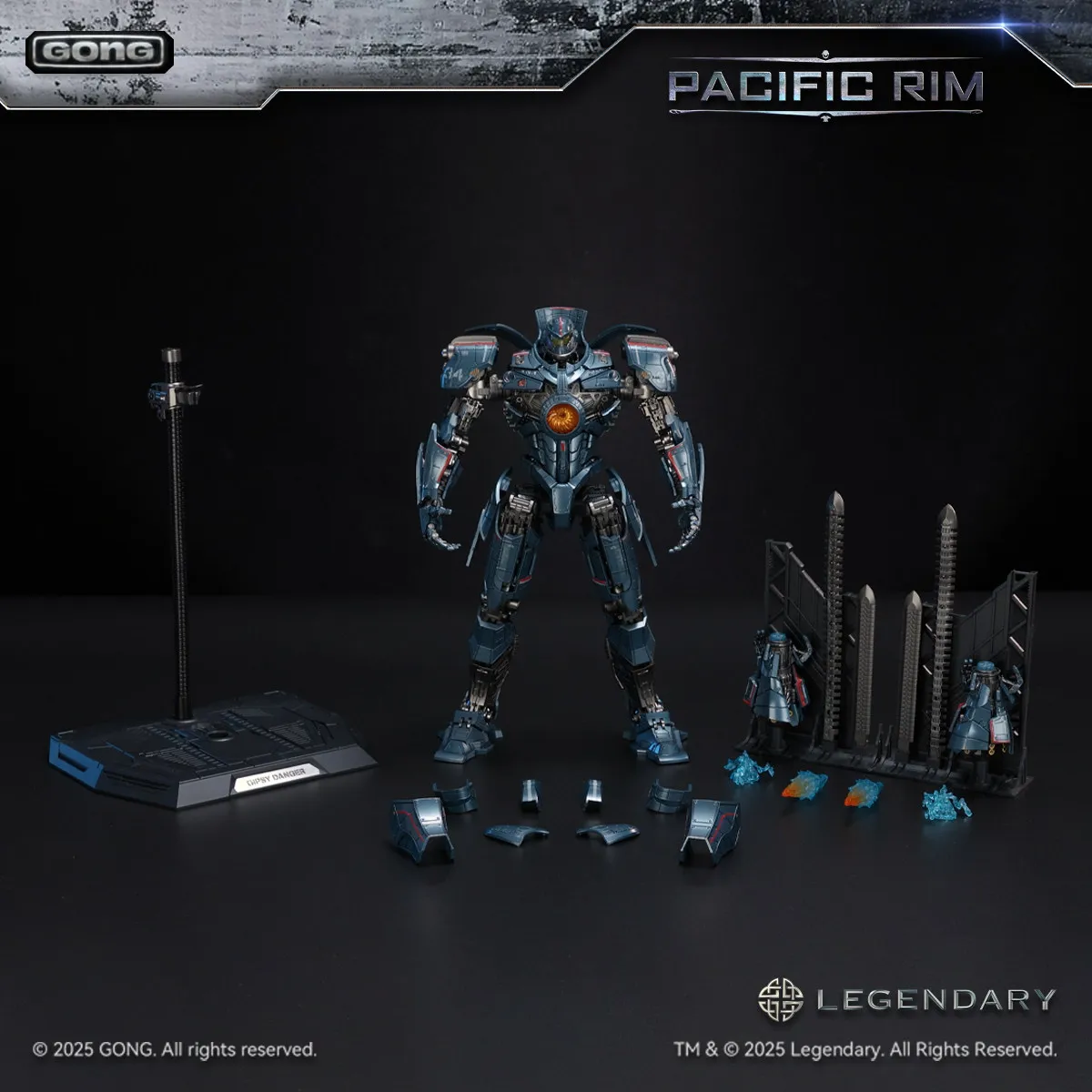 【In Stock & Ready to Ship】Gong Resonance Pacific Rim Alloy Action Figure 25CM Gipsy Danger Alloy Action Figure
【In Stock & Ready to Ship】Gong Resonance Pacific Rim Alloy Action Figure 25CM Gipsy Danger Alloy Action Figure