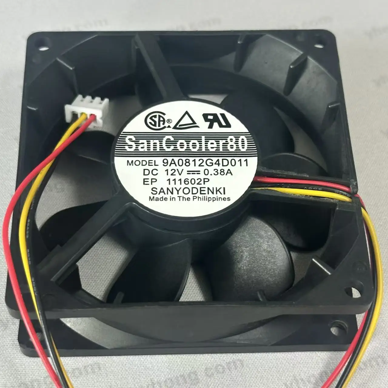 SANYO DENKI 9A0812G4D011 DC 12 В 0,38 А 3-проводной 80x80x25 м охлаждающий вентилятор для сервера
SANYO DENKI 9A0812G4D011 DC 12 В 0,38 А 3-проводной 80x80x25 м охлаждающий вентилятор для сервера