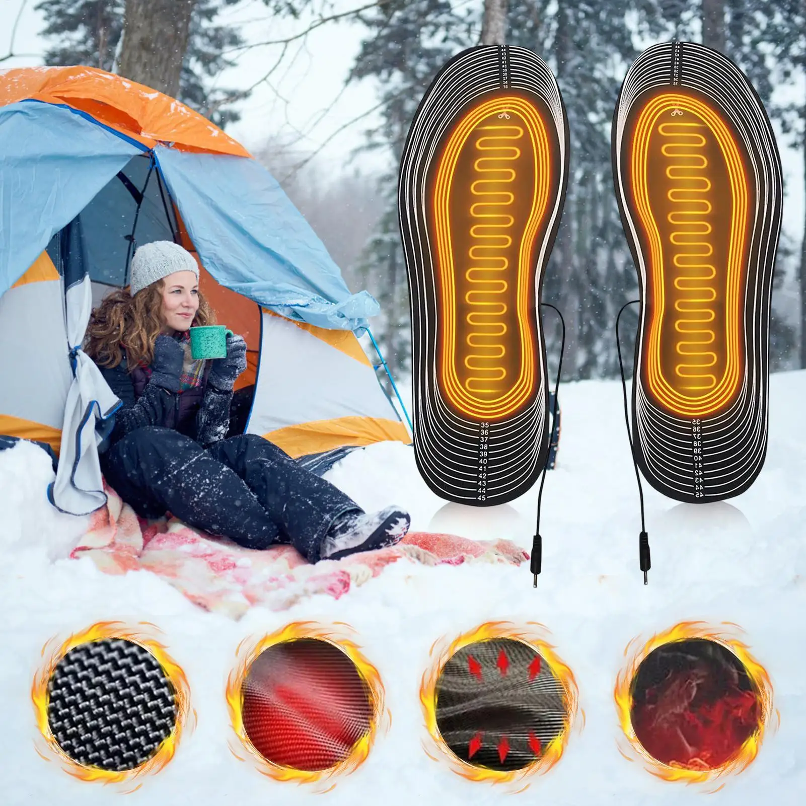 Стельки с подогревом для обуви, аккумулятор 4000 мАч, термостельки с электрическим подогревом для ног, теплая подушечка для носков, зимняя теплая подушечка для подошвы обуви
Стельки с подогревом для обуви, аккумулятор 4000 мАч, термостельки с электрическим подогревом для ног, теплая подушечка для носков, зимняя теплая подушечка для подошвы обуви