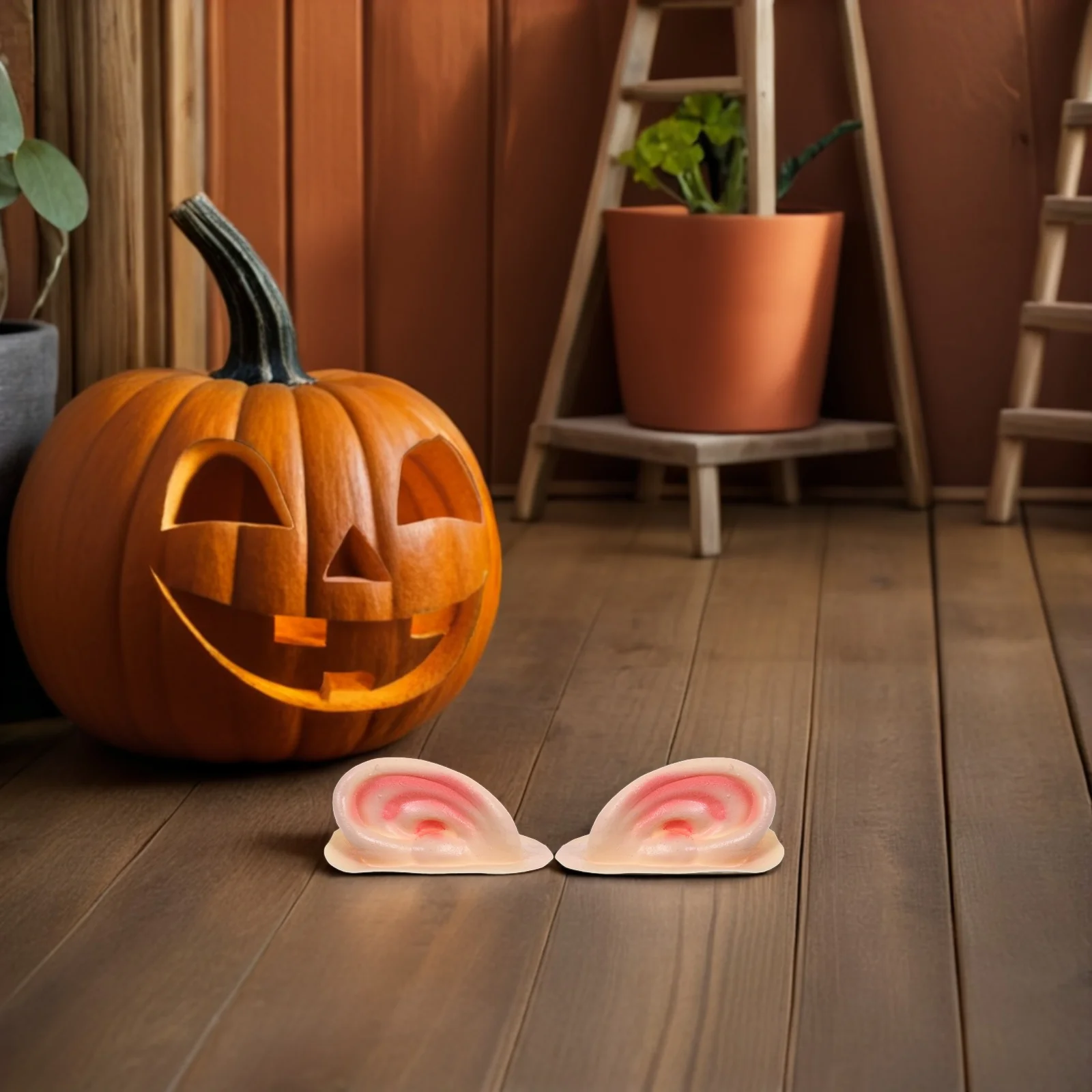 1 пара реалистичных накладных ушей на Хэллоуин, гибкий костюмный реквизит для косплея, вампира, эльфа, товары для вечеринки на Хэллоуин, уши вампира
1 пара реалистичных накладных ушей на Хэллоуин, гибкий костюмный реквизит для косплея, вампира, эльфа, товары для вечеринки на Хэллоуин, уши вампира