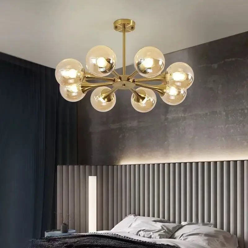 Restaurant Minimal Glass Ball LED Pendant Light Magic Bean for Bedroom Dinning Room Hanging Lamp Home Decor Factory Outlet Light
Restaurant Minimal Glass Ball LED Pendant Light Magic Bean for Bedroom Dinning Room Hanging Lamp Home Decor Factory Outlet Light