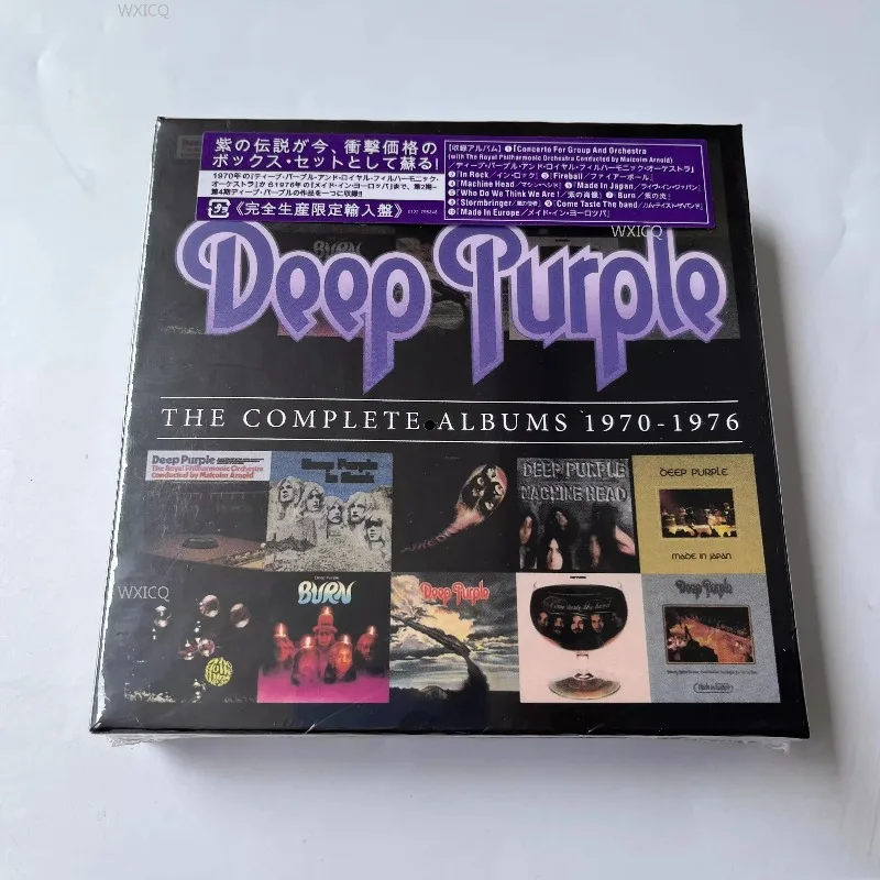 Rock Album Deep Purple Music CD Complete 1970-1976 Music Record 10pcs Cosplay Walkman Car SoundtracksBox Collection for Walkman
Rock Album Deep Purple Music CD Complete 1970-1976 Music Record 10pcs Cosplay Walkman Car SoundtracksBox Collection for Walkman
