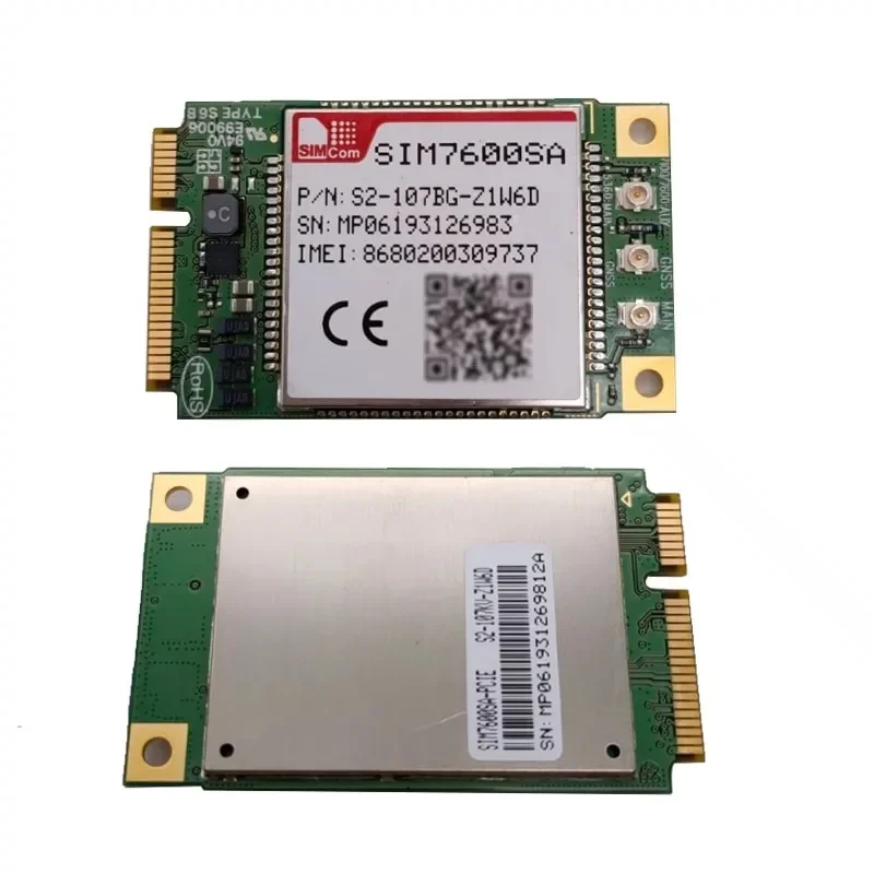 SIM7600SA SIM7600SA-H MINIPCIE 4G Module Compatible with EC25AUFA MINICPCIE
SIM7600SA SIM7600SA-H MINIPCIE 4G Module Compatible with EC25AUFA MINICPCIE