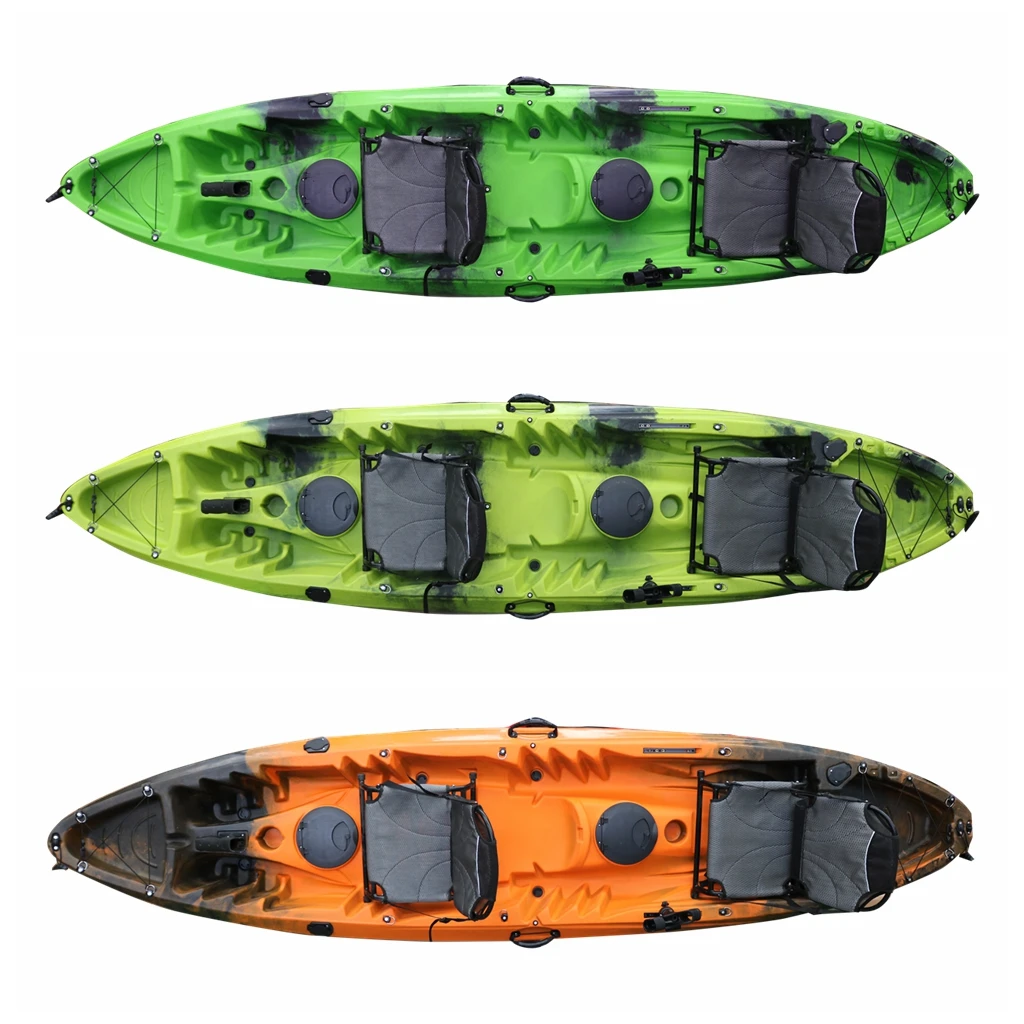 3-Person Plastic Fishing Kayak for Outdoor Touring Sit on Top Canoe Use on Rivers HDPE Kajak Hull Material
3-Person Plastic Fishing Kayak for Outdoor Touring Sit on Top Canoe Use on Rivers HDPE Kajak Hull Material