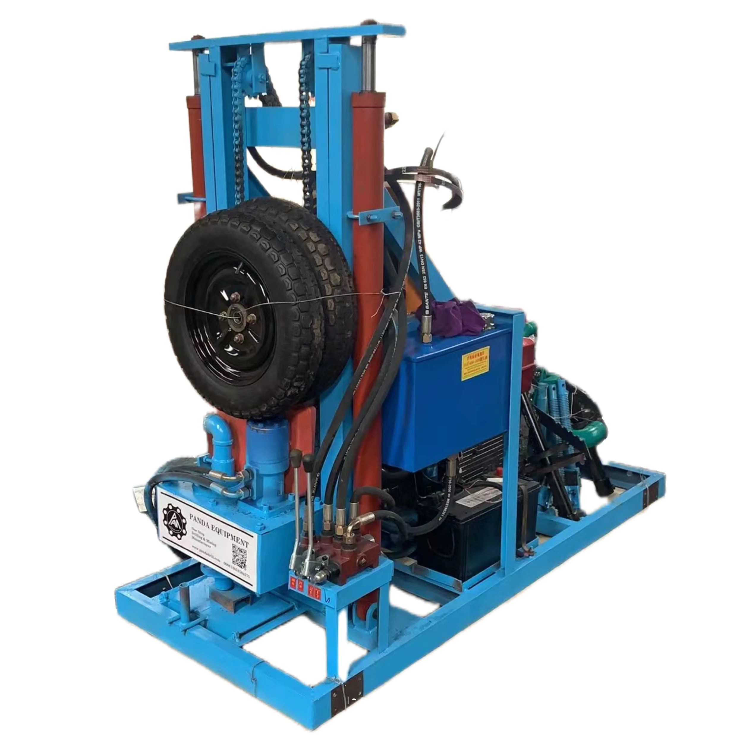 Portable Hydraulic Drill Rig for Drilling and Rigging Small Water Well Drilling Rig Machine
Portable Hydraulic Drill Rig for Drilling and Rigging Small Water Well Drilling Rig Machine
