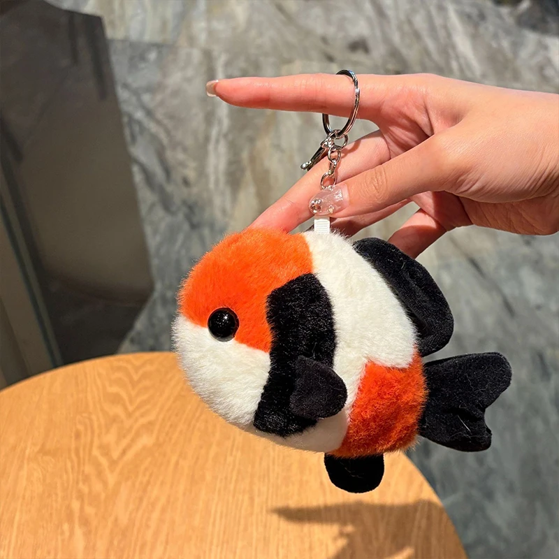 Hot Sale Plush Koi Fish Keychain-Cute Colorful Fish Stuffed Toy Pendant for Backpack,Bag & Key Decoration
Hot Sale Plush Koi Fish Keychain-Cute Colorful Fish Stuffed Toy Pendant for Backpack,Bag & Key Decoration