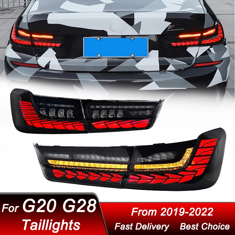 Автомобильный Стайлинг, задние фонари для BMW 3 серии G20 G28 2019-2022, стиль дракона, стиль фонаря, динамический сигнал поворота, задний фонарь в сборе
Автомобильный Стайлинг, задние фонари для BMW 3 серии G20 G28 2019-2022, стиль дракона, стиль фонаря, динамический сигнал поворота, задний фонарь в сборе