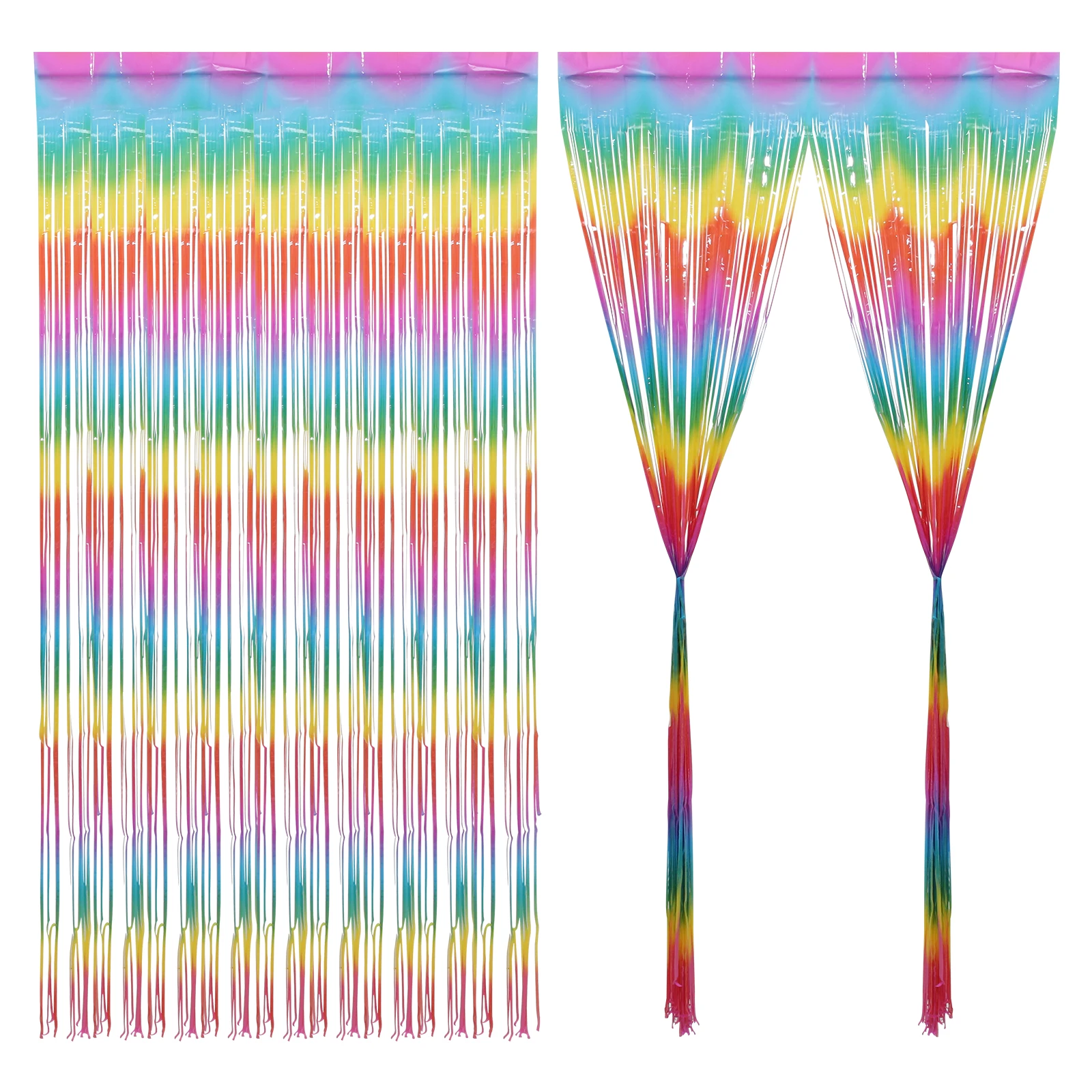 2 Pcs Macarons Tinsel Curtain Colorful Birthday Backdrop Gradient Curtains Decorations Fringe The Pet Party Baby
2 Pcs Macarons Tinsel Curtain Colorful Birthday Backdrop Gradient Curtains Decorations Fringe The Pet Party Baby
