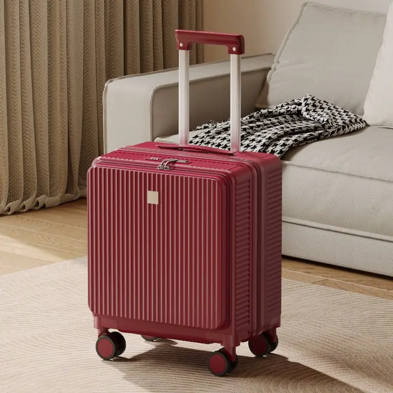 20 inch Carry-on Suitcase 1:9 Front Opening Travel Luggage with Cup Holder Zipper PC Large Deep Warehouse Suitcase
20 inch Carry-on Suitcase 1:9 Front Opening Travel Luggage with Cup Holder Zipper PC Large Deep Warehouse Suitcase