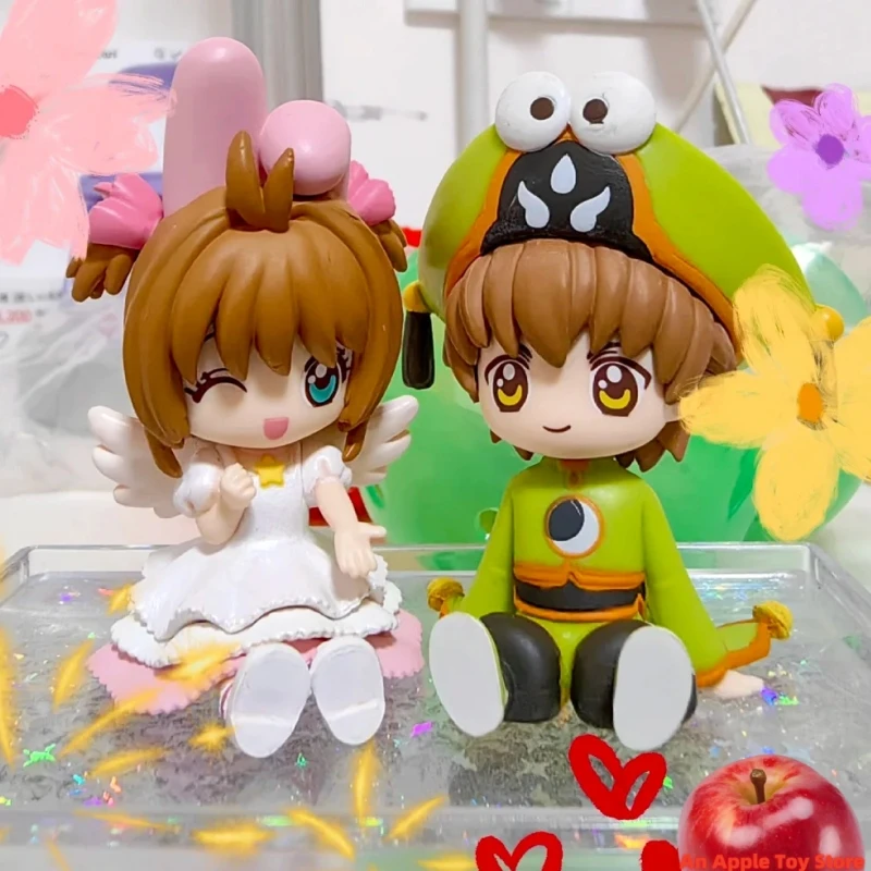 Bandai Cardcaptor Sakura Toys Original 4pcs Gashapon Sitting Doll Series Gift Collectible Model Ornaments
Bandai Cardcaptor Sakura Toys Original 4pcs Gashapon Sitting Doll Series Gift Collectible Model Ornaments
