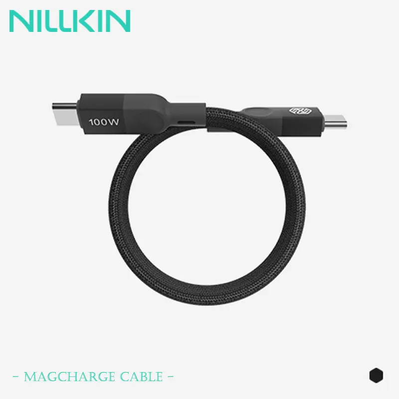 Магнитный зарядный кабель NILLKIN с автоматическим заводом, 100 Вт, с умным чипом, не спутывающаяся нейлоновая оплетка, универсальный PD/QC 4.0 для синхронизации телефона, планшета
Магнитный зарядный кабель NILLKIN с автоматическим заводом, 100 Вт, с умным чипом, не спутывающаяся нейлоновая оплетка, универсальный PD/QC 4.0 для синхронизации телефона, планшета