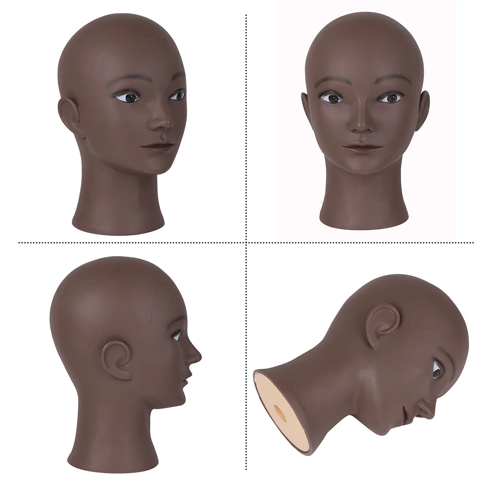 64cm Tripod Wig Stand With bald Mannequin Head Black mini Wig Stand Tripod With Bald Head Adjustable Tripod Wig Stand ,T-pins
64cm Tripod Wig Stand With bald Mannequin Head Black mini Wig Stand Tripod With Bald Head Adjustable Tripod Wig Stand ,T-pins