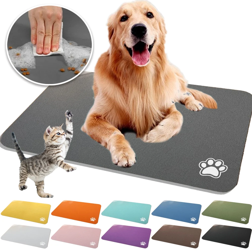 1PC Pet Placemat Quick Dry Absorbent Dog Food Bowl Mat No Stains Cat Feed Mat Cat Dog Drinking Feeding Placemat Pet Feeder Pads
1PC Pet Placemat Quick Dry Absorbent Dog Food Bowl Mat No Stains Cat Feed Mat Cat Dog Drinking Feeding Placemat Pet Feeder Pads