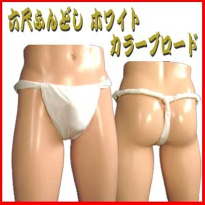 Rokusyaku Fundoshi Traditional Japanese Kimono Sumo Panties T-back Men Knickers Shorts Underwear Funny G-string Jockstrap Thongs
Rokusyaku Fundoshi Traditional Japanese Kimono Sumo Panties T-back Men Knickers Shorts Underwear Funny G-string Jockstrap Thongs