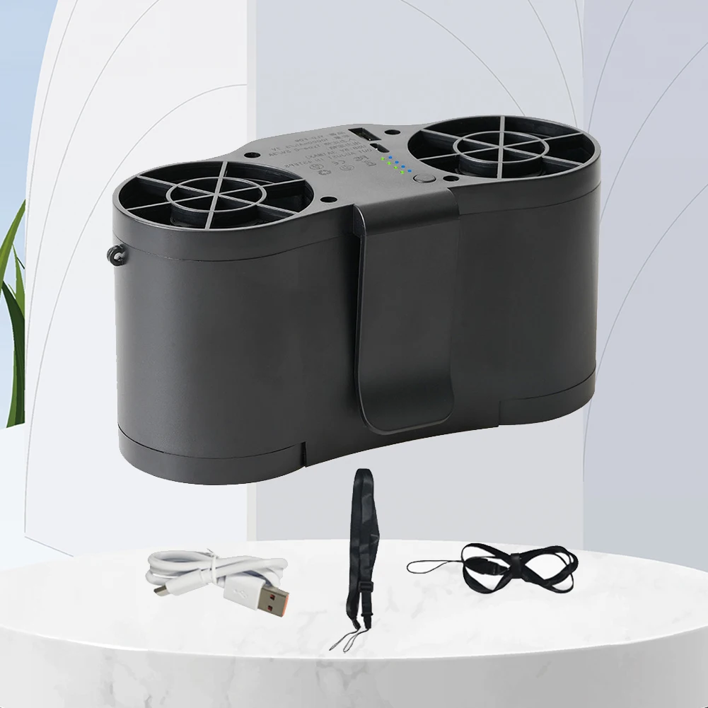 Portable 4 Speed 20000mAh Cooling Waist Fan Electric Fan Cooler Emergency Mobile Power Hanging Neck Fan Rechargeable for Outdoor
Portable 4 Speed 20000mAh Cooling Waist Fan Electric Fan Cooler Emergency Mobile Power Hanging Neck Fan Rechargeable for Outdoor