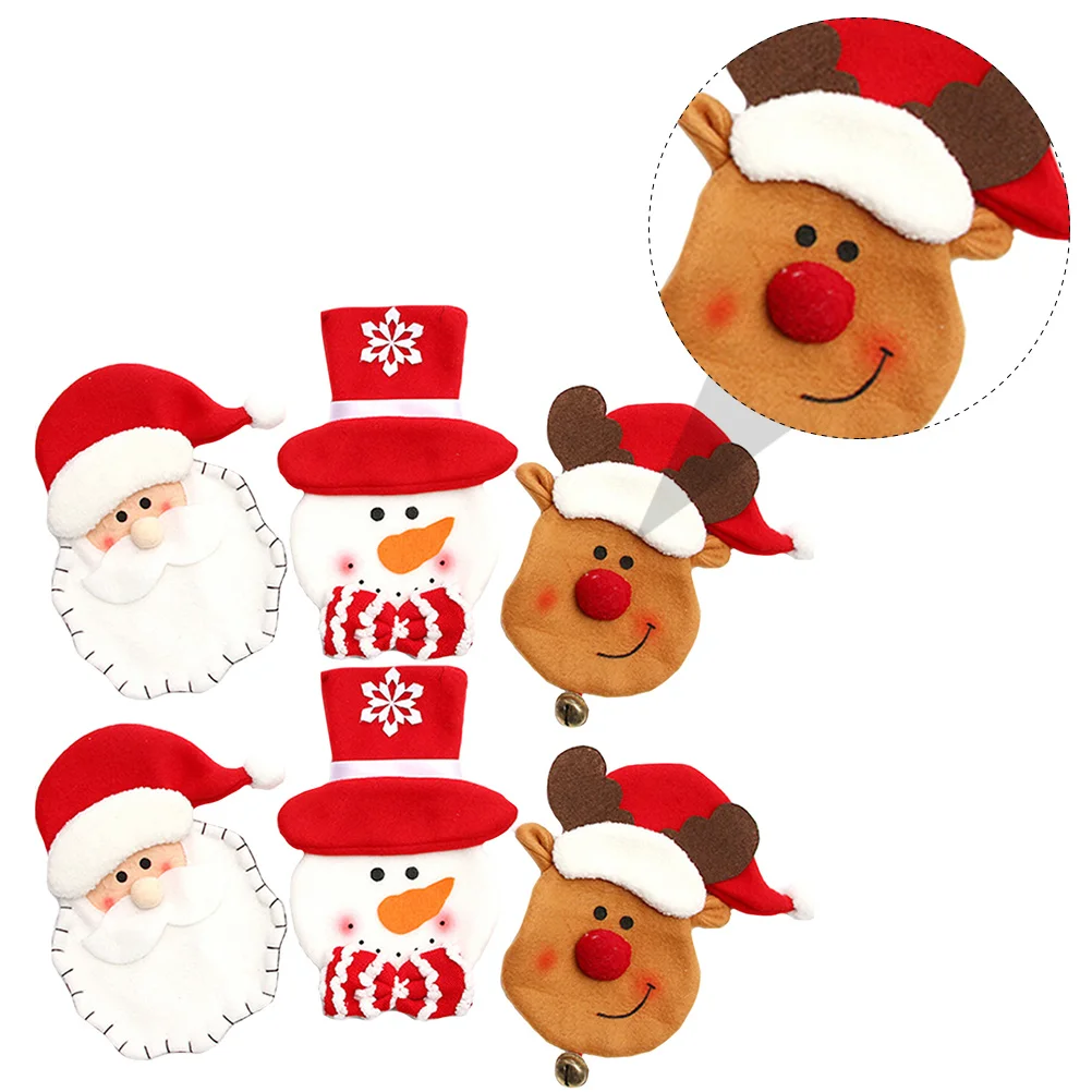 6Pcs Christmas Tableware Bag Red White Brown Party Decoration Tableware Cover Christmas Decor Cutlery Cover Cutlery Holder
6Pcs Christmas Tableware Bag Red White Brown Party Decoration Tableware Cover Christmas Decor Cutlery Cover Cutlery Holder