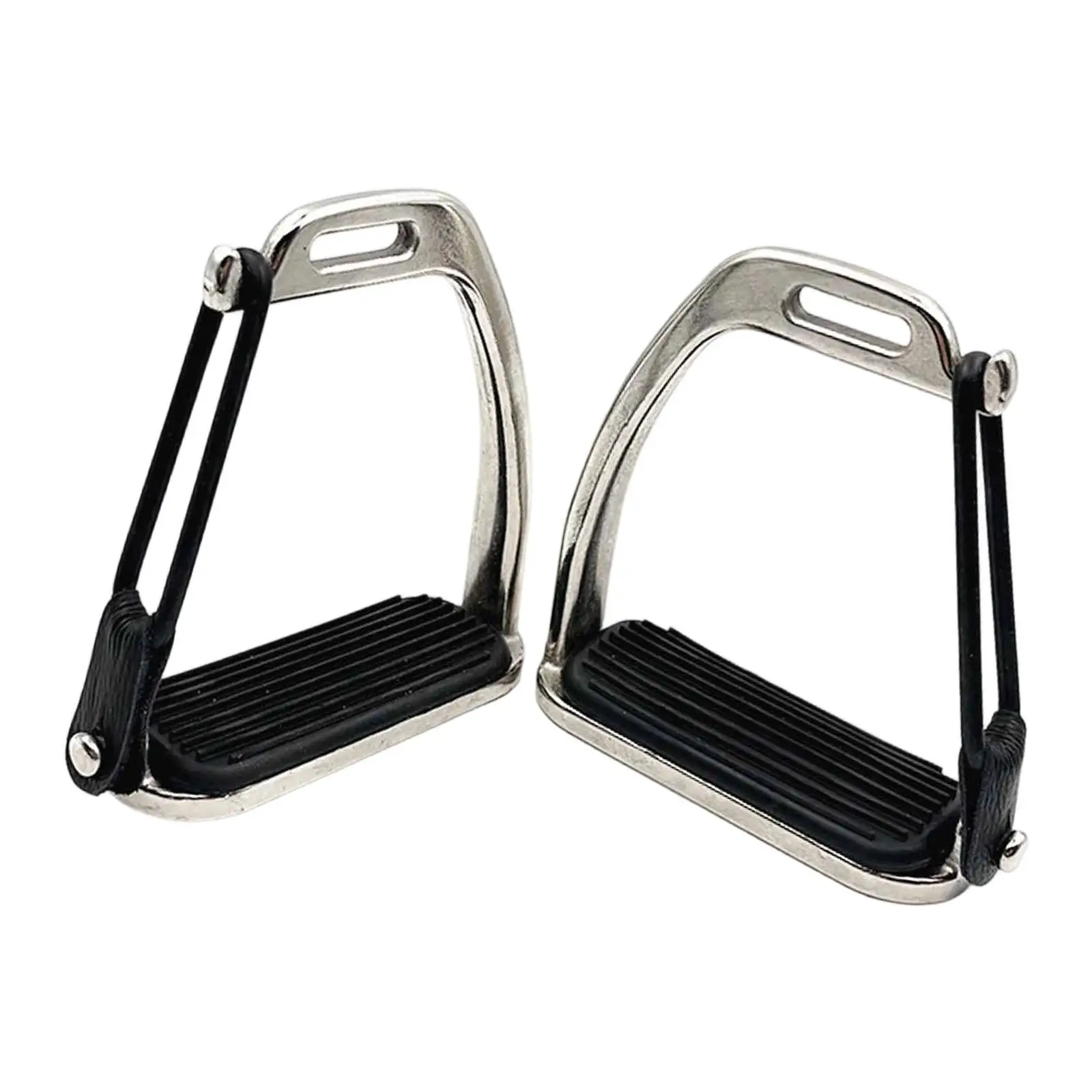 2x Horse Riding Stirrups Equestrian Accessories Replace Nonslip Footrest Riding Protection Rubber Pedal for Competitions Sports
2x Horse Riding Stirrups Equestrian Accessories Replace Nonslip Footrest Riding Protection Rubber Pedal for Competitions Sports
