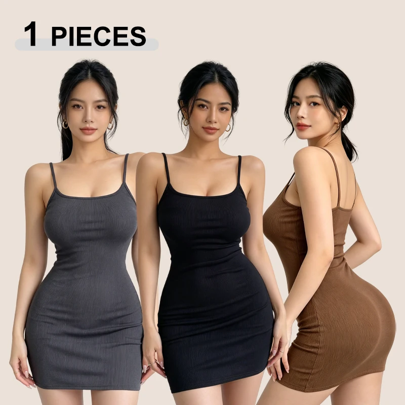 New Short Camisole Suspender Dress Women's Slimming Bodycon Tight Wrap Hip Dress Ladies Summer Sleeveless Mini A-Line Silhouette
New Short Camisole Suspender Dress Women's Slimming Bodycon Tight Wrap Hip Dress Ladies Summer Sleeveless Mini A-Line Silhouette