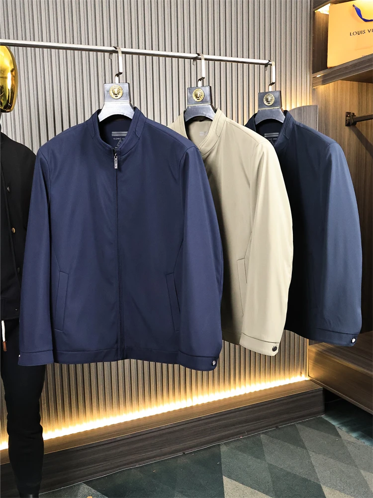 Мужская деловая повседневная куртка с воротником-стойкой и гладкой подкладкой против морщин, весна 202, Faion Urban Sle Long Sve Stand Fit
Мужская деловая повседневная куртка с воротником-стойкой и гладкой подкладкой против морщин, весна 202, Faion Urban Sle Long Sve Stand Fit