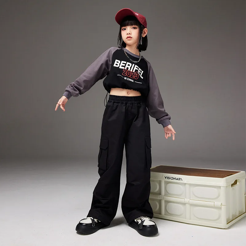 Girls' Jazz Dance Costume Children's Performance OutfitjazzGirls' Fashion Show Hip-Hop Performance Street Dance Practice Outfit
Girls' Jazz Dance Costume Children's Performance OutfitjazzGirls' Fashion Show Hip-Hop Performance Street Dance Practice Outfit
