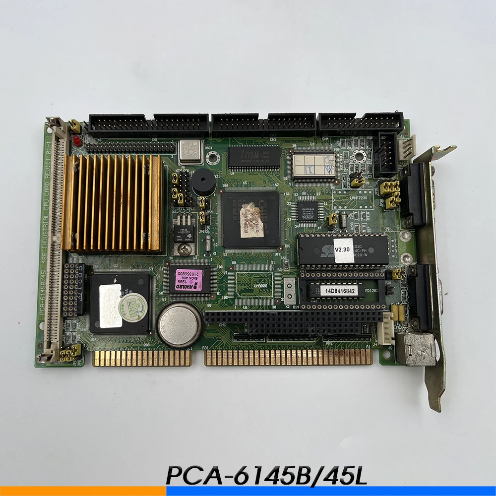 Оригинальная плата IPC PCA-6145B/45L ISA Slot Промышленная материнская плата PCA-6145 REV:C1 01-1
Оригинальная плата IPC PCA-6145B/45L ISA Slot Промышленная материнская плата PCA-6145 REV:C1 01-1