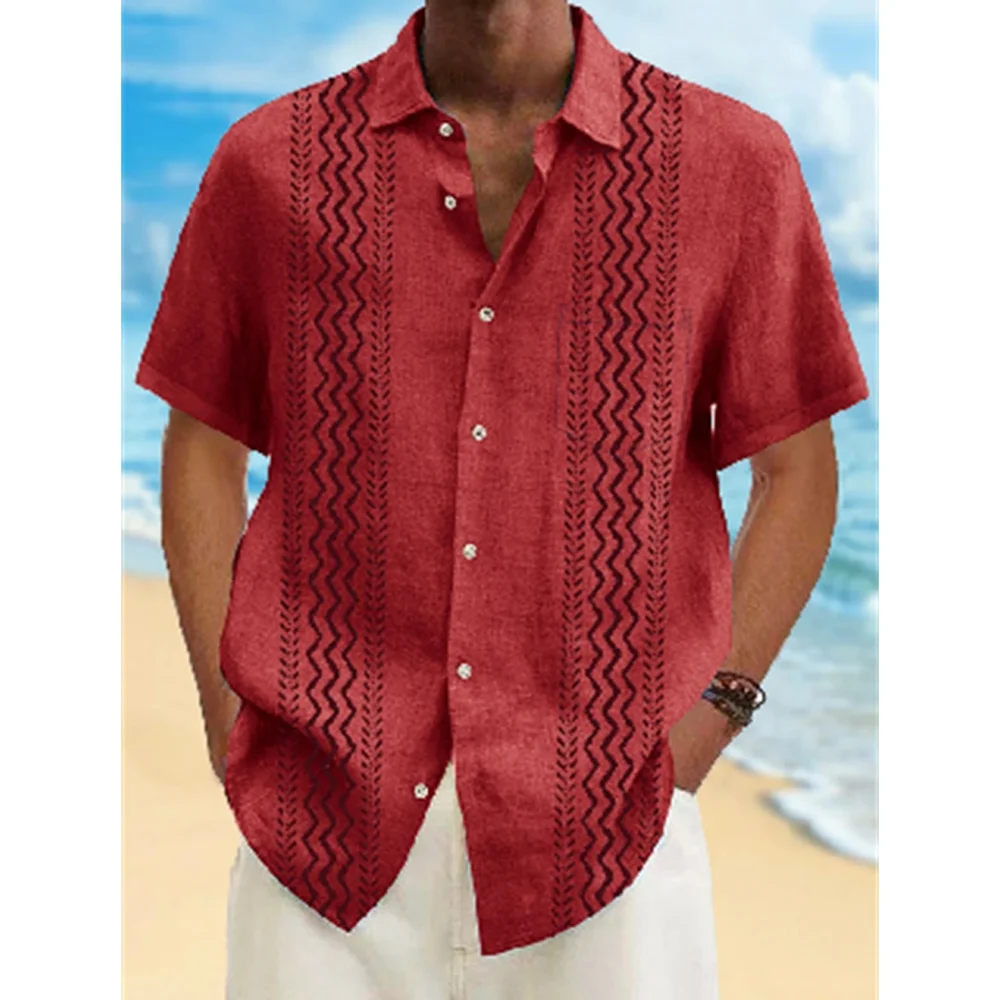 Men's Shirt Summer Casual Fashion Short Sleeved Shirt For Men Loose Breathable Hawaiian Shirt Man Casual Men's Clothing Top
Men's Shirt Summer Casual Fashion Short Sleeved Shirt For Men Loose Breathable Hawaiian Shirt Man Casual Men's Clothing Top
