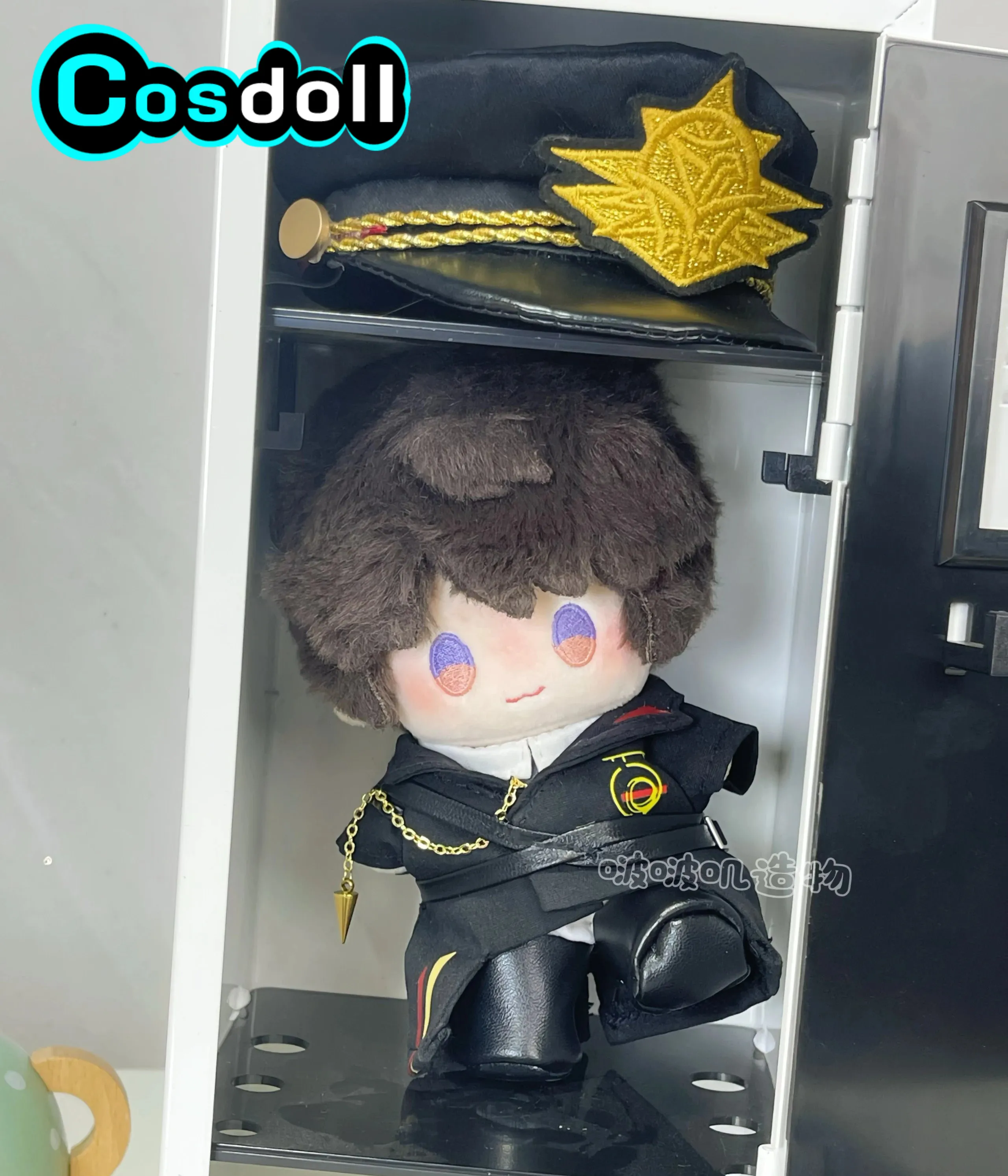 10cm Doll Clothes Love and Deepspace Caleb Captain Coat Hat Belt Shoes Clothing Uniform Costume Suit Anime Game Toy Kids Gifts
10cm Doll Clothes Love and Deepspace Caleb Captain Coat Hat Belt Shoes Clothing Uniform Costume Suit Anime Game Toy Kids Gifts