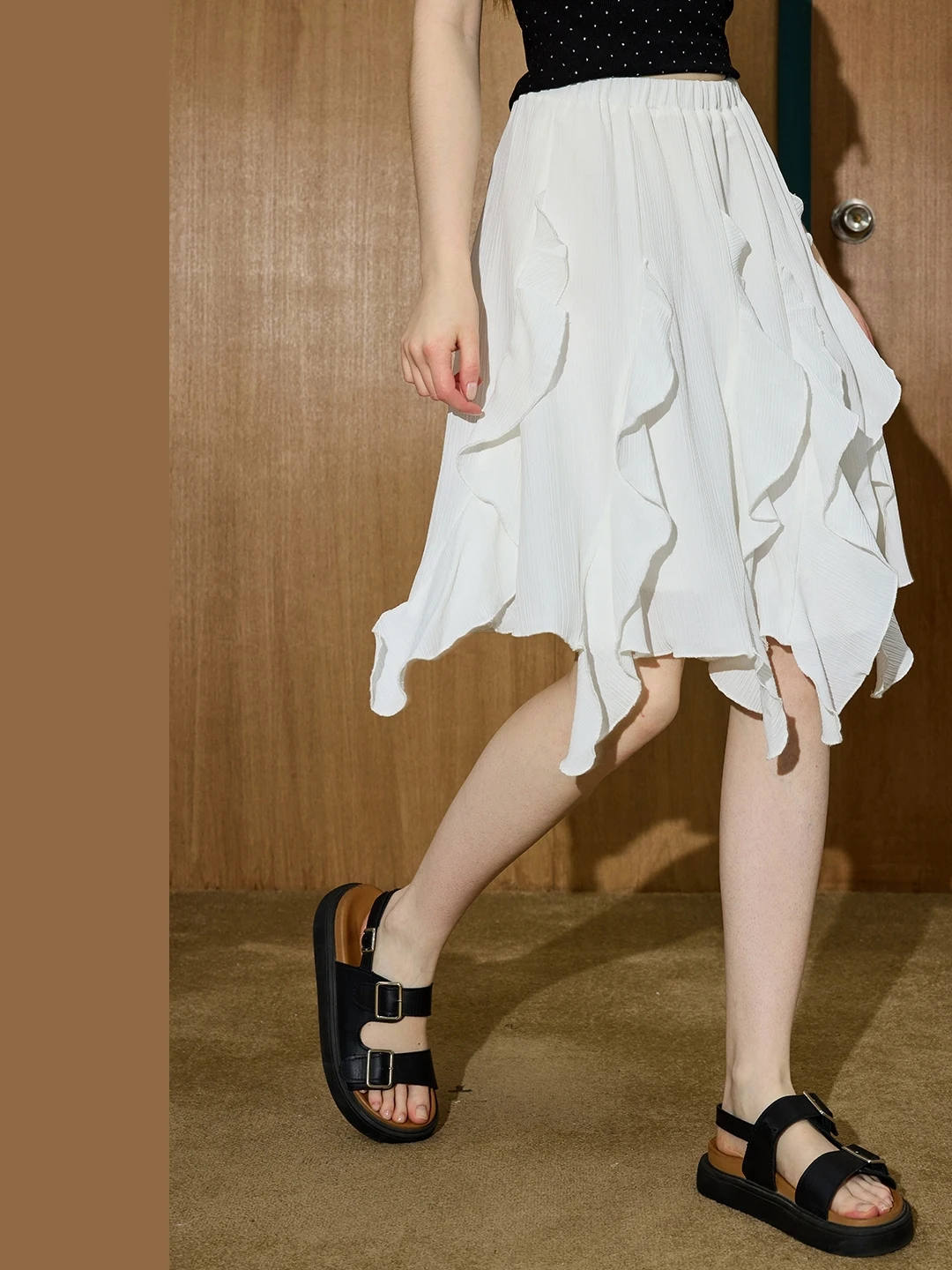 Coolhut Ballet Style Irregular Hem Half Skirt New Summer 2026 Ladies High Waist Polyester Fiber Loose Fit Skirt
Coolhut Ballet Style Irregular Hem Half Skirt New Summer 2026 Ladies High Waist Polyester Fiber Loose Fit Skirt