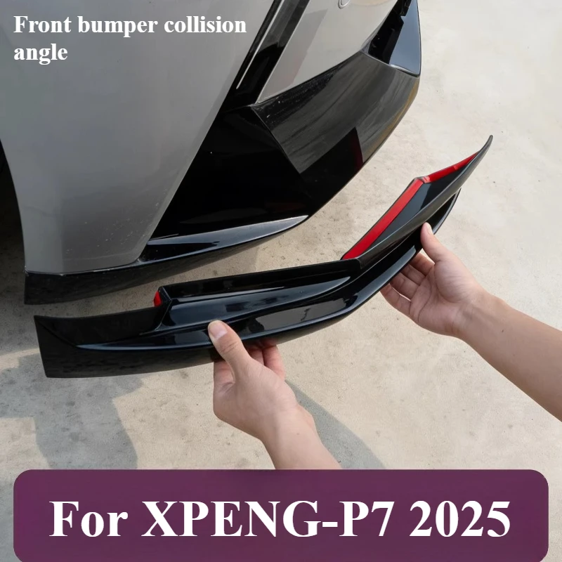for XPENG-P7 2025 Front bumper anti-collision corner guard/modified anti decoration panel/upgraded accessory supplies
for XPENG-P7 2025 Front bumper anti-collision corner guard/modified anti decoration panel/upgraded accessory supplies