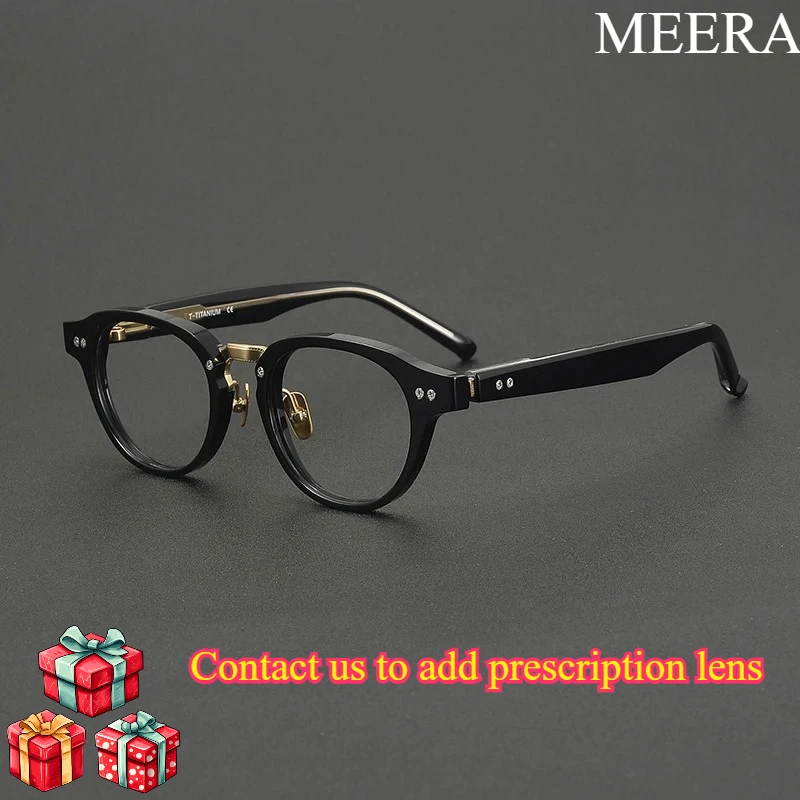 2026 High quality Quality Acetate Optical black Eyeglass framesLuxury luxurious and niche style for Men and Women
2026 High quality Quality Acetate Optical black Eyeglass framesLuxury luxurious and niche style for Men and Women
