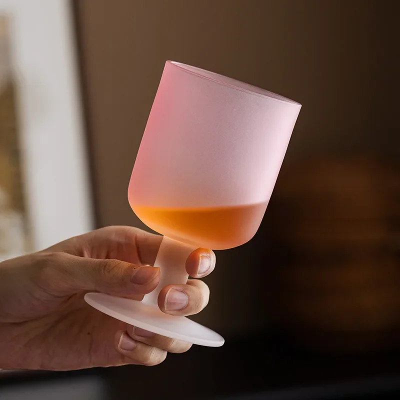 Cherry Blossom Powder Mid-Ancient Sunset Cup Crystal Glass Goblet Creative Frost Water Cup Household Tea Cup
Cherry Blossom Powder Mid-Ancient Sunset Cup Crystal Glass Goblet Creative Frost Water Cup Household Tea Cup