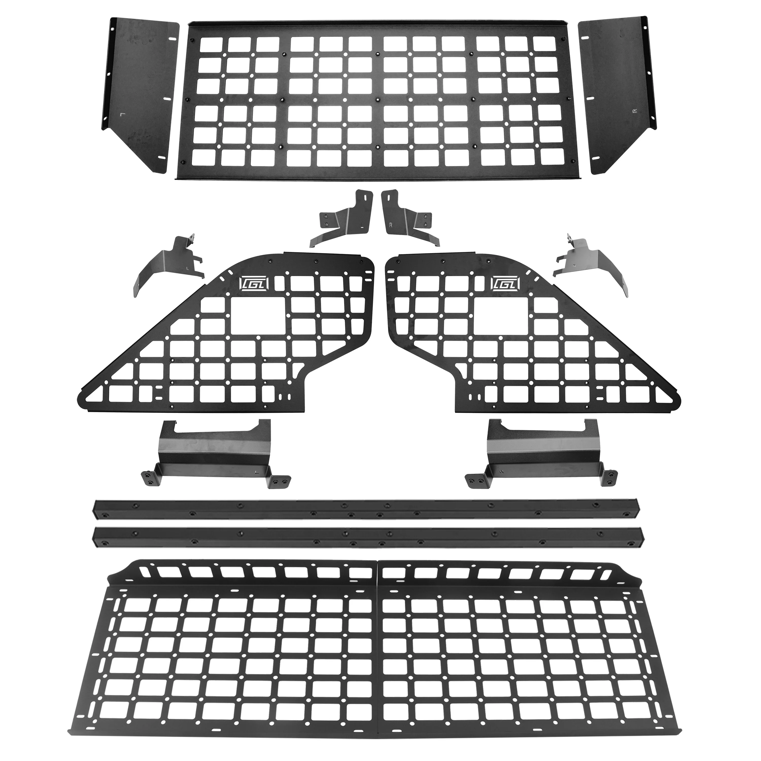 For Jeep Grand Cherokee WL 2022-2026 Car Molle Panel Modular Rear Trunk Shelf Storage Window Roof Racks Cargo Organizers Kit
For Jeep Grand Cherokee WL 2022-2026 Car Molle Panel Modular Rear Trunk Shelf Storage Window Roof Racks Cargo Organizers Kit