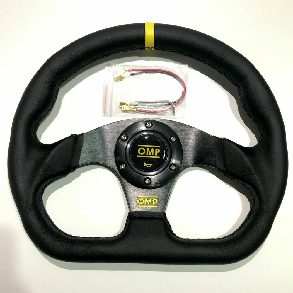 Universal 330MM JDM OMP Steering Wheel Racing Car Drift PVC Leather Steering Wheel Volantes For VW HONDA TOYOTA BMW Nissan
Universal 330MM JDM OMP Steering Wheel Racing Car Drift PVC Leather Steering Wheel Volantes For VW HONDA TOYOTA BMW Nissan